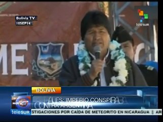 Misión de los sindicatos rebasa intereses gremiales, sostiene Evo