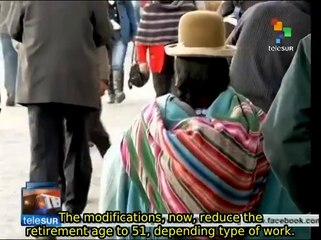 Bolivia: Retirment age reduced for workers in high risk industries