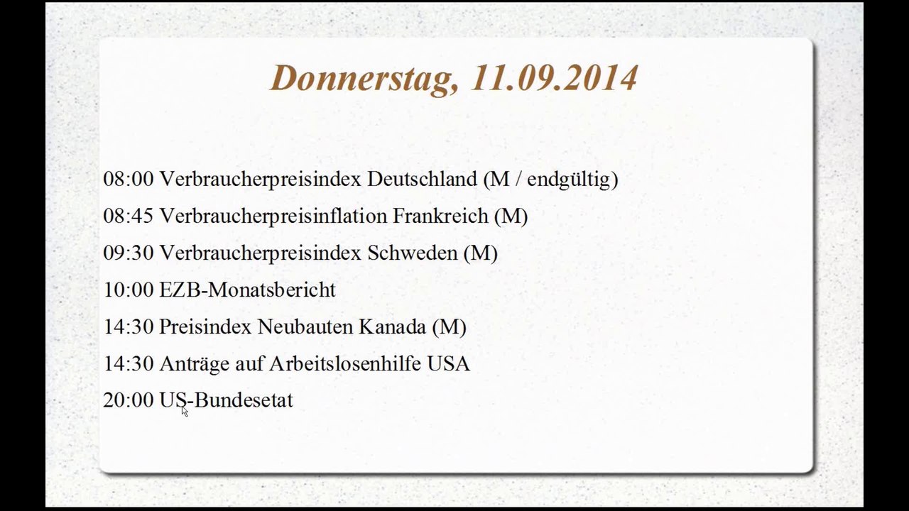 Ausblick 2014-09-11