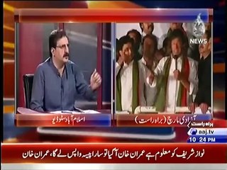Mustaq Minhas Blasts on Imran Khan in a Live Show(1)