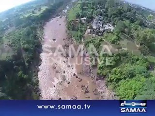 Watch Helicam Shots of Rawal Dam Spillways
