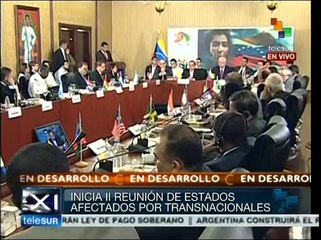 América Latina debe unirse para enfrentar a transnacionales: Patiño