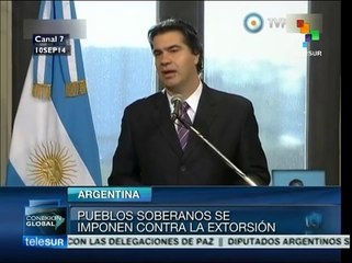 Reconoce Buenos Aires apoyo del G77+China en las Naciones Unidas