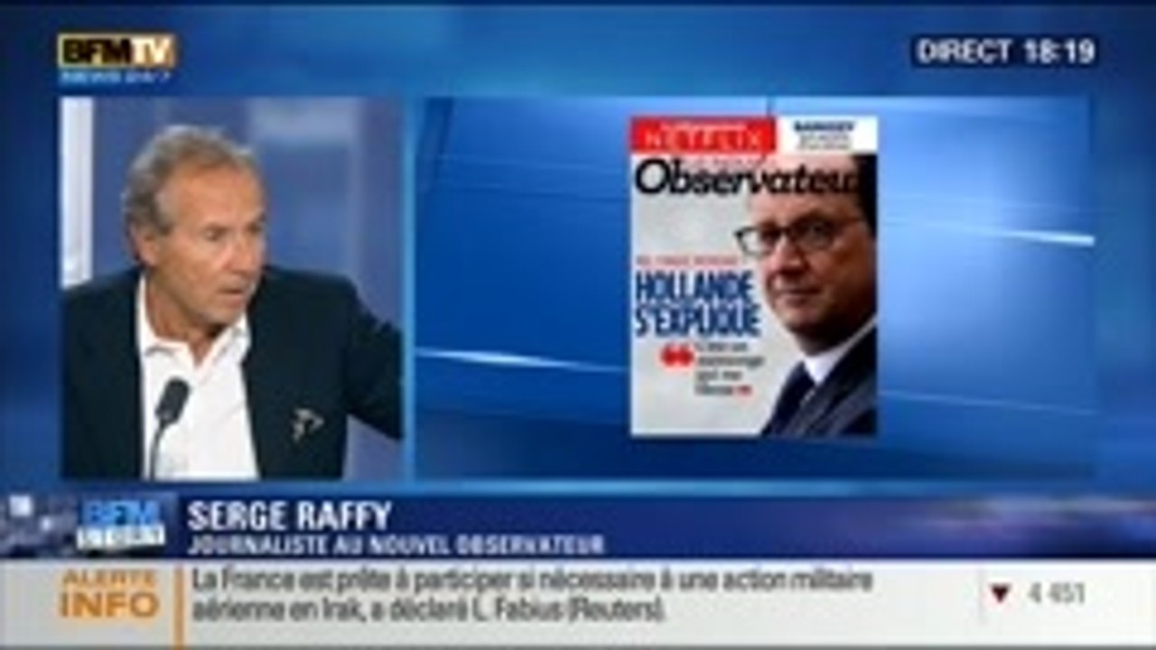 BFM Story: "Sans-dents": "un mensonge" qui me "blesse", affirme François Hollande - 10/09