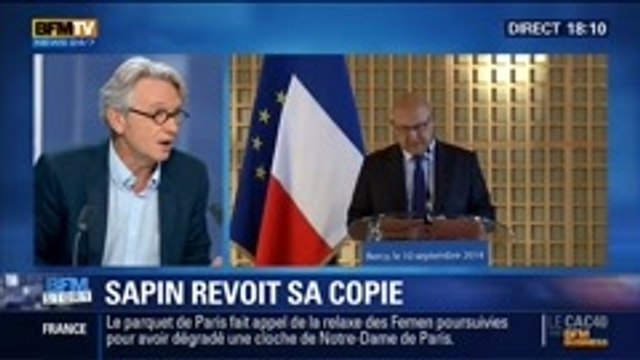 BFM Story: Déficit public: le gouvernement revoit ses prévisions - 10/09