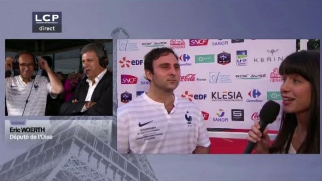 L'interview à la mi-temps d'Eric Woerth