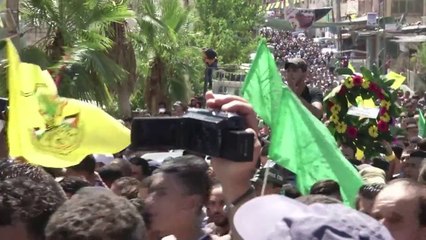 West bank buries Palestinian killed by Israeli troops