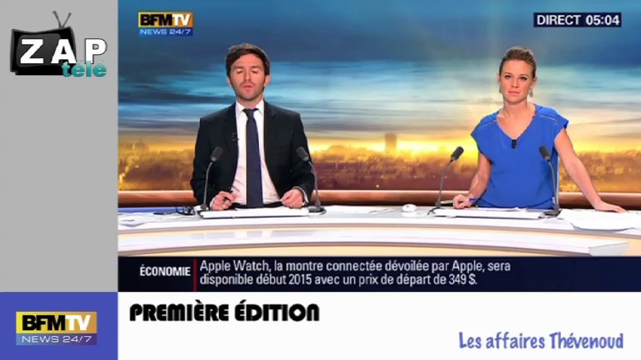 Zapping Actu du 11 Septembre 2014 - Christiane Taubira oublie la caméra, Affaire Thévenoud