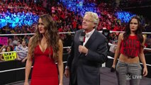 Jerry Springer and The Bella Twins on WWE Raw - September 8th.
