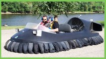 Babanın Çocuğu İçin Yaptığı Hovercraft