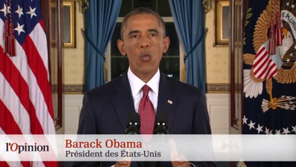 Syrie : Barack Obama frappe l'EI et conforte Bachar Al-Assad