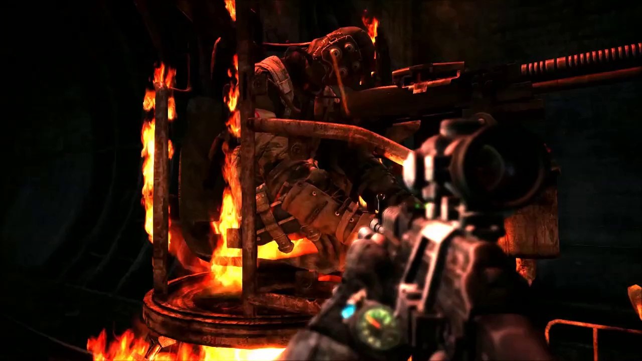 Let's Play Metro 2033 Redux pt 16 Frontline level Part 4