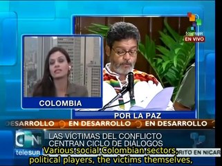 Colombians to march in support of war victims