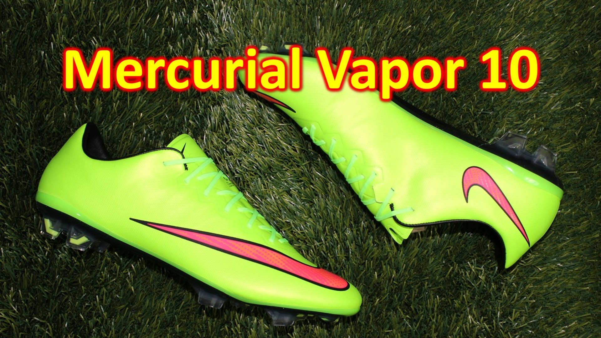Nike Mercurial Vapor 10 Electric Green - Unboxing + On Feet - video  Dailymotion