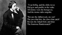 Poem ~ Jabberwocky by Lewis Carroll