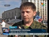 Ucrania: Donetsk y Lugansk no desisten de objetivos independentistas