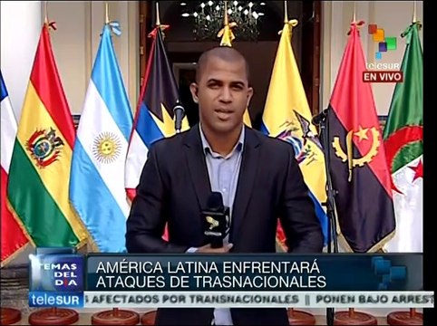 Países de AL crean el Observatorio del Sur sobre las transnacionales