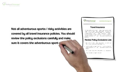 What are hazardous sports  and what kind of coverage do you need