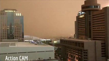 Phoenix Dust Storm TIME-LAPSE VIDEO (July 3rd 2014)