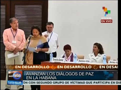 Víctimas del conflicto colombiano exigen cese el fuego