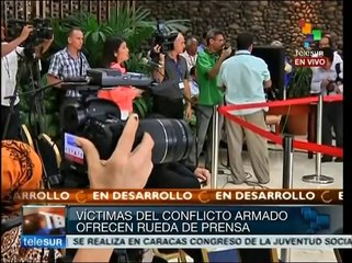 Mesa de paz es un espacio de respeto: víctima del conflicto colombiano