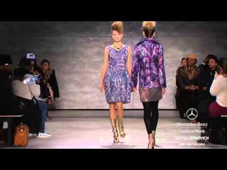 "KATYA LOENOVICH" New York Fashion Week Fall Winter 2014 2015 by Fashion Channel