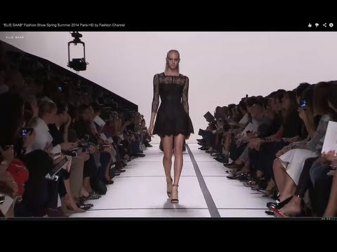 ELIE SAAB Fashion Show Spring Summer 2014 Paris by Fashion Channel