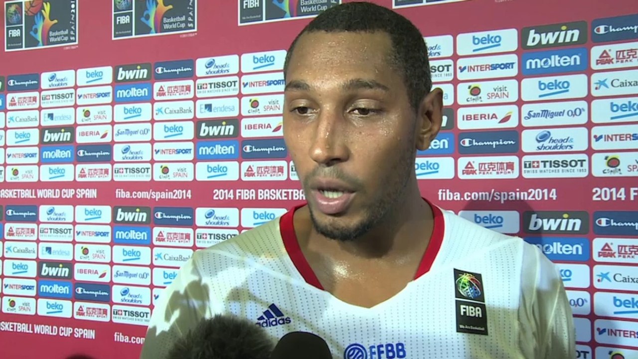 Mundobasket 2014 - Batum y Diaw celebran el pase de Francia