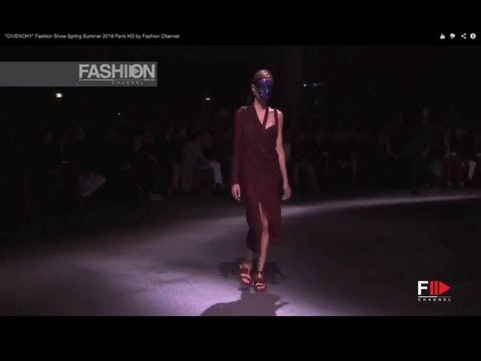 "GIVENCHY" Fashion Show Spring Summer 2014 Paris  Fashion Week HD by Fashion Channel
