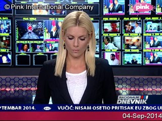 Nacionalni dnevnik u 18.30 (cetvrtak, 04-Sep-2014)