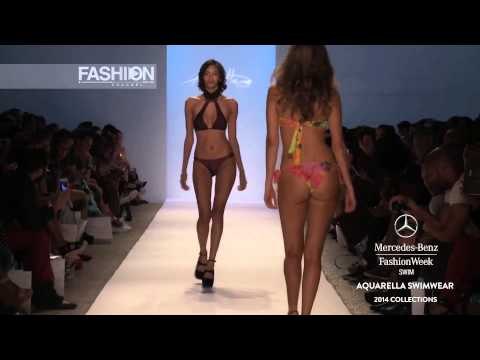 Fashion Show AQUARELLA SWIMWEAR Miami Fashion Week Swimwear Spring Summer 2014 HD by Fashion Chann