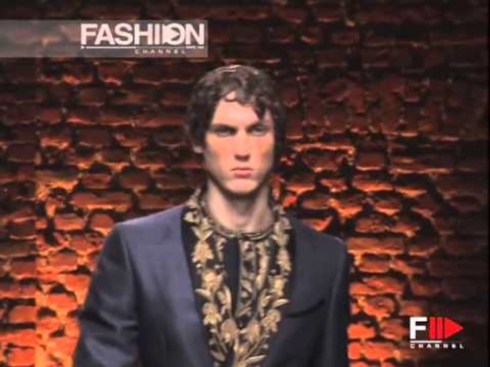 Fashion Show "Alexander McQueen" Autumn Winter 2008 2009 Menswear Paris 1 of 2 by Fashion Channel