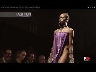 "JEAN PAUL GAULTIER" Special Guest at Alta Roma 2013 2014 HD by Fashion Channel