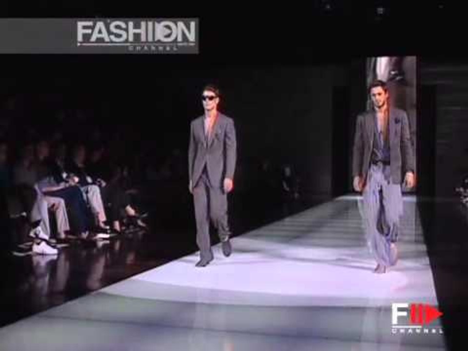 Fashion Show "Giorgio Armani" Spring Summer 2006 Menswear Milan 2 of 2 by Fashion Channel