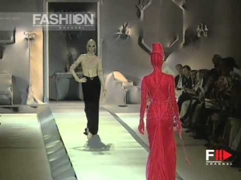 Jean Paul Gaultier Fashion Show Haute Couture Women Autumn Winter 2003 2004 Paris 5 of 6