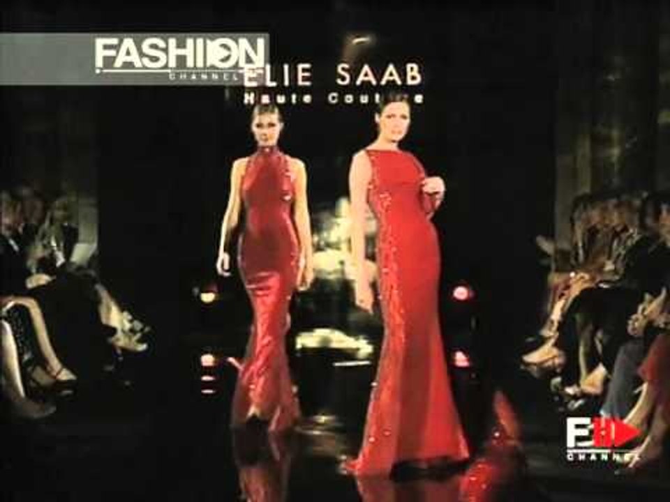 "Elie Saab" Autumn Winter 1999 2000 Paris 2 of 7 Haute Couture woman by FashionChannel
