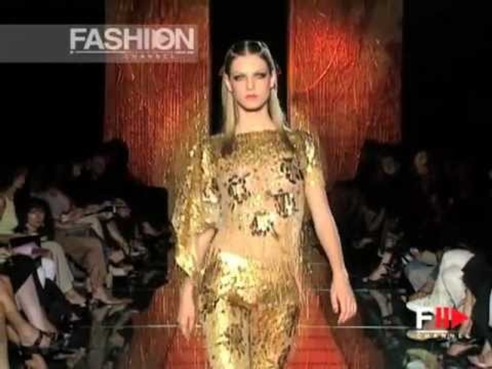 "Versace Atelier" Autumn Winter 1999 2000 Paris 3 of 4 Haute Couture woman by Fashion Channel