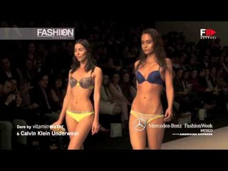 "Calvin Klein Underwear" Spring Summer 2013 Mexico Fashion Week Woman by FashionChannel.mov