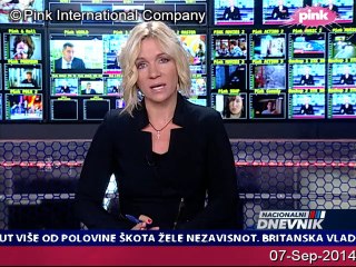 Nacionalni dnevnik u 18.30 (nedelja, 07-Sep-2014)