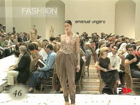 Emanuel Ungaro Autumn Winter 1998 1999 Paris 4 of 4 Haute Couture woman by FashionChannel