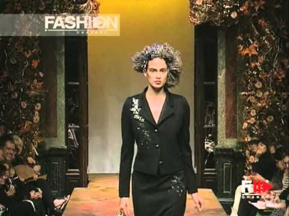 "Christian Lacroix" Autumn Winter 1998 1999 Paris 1 of 4 Haute Couture woman by FashionChannel