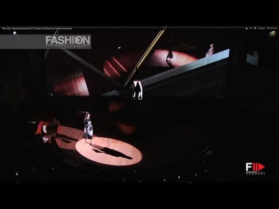 "Miu Miu" Spring Summer 2013 Paris Full Show by FashionChannel