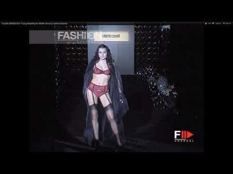 ALENA SEREDOVA Young Modelling for MOMI Intimo by FashionChannel