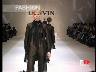"Lanvin" Spring Summer 1997 Paris 3 of 6 pret a porter woman by FashionChannel