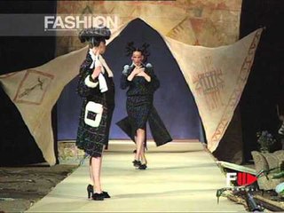"John Galliano" Autumn Winter 1996 1997 Paris 2 of 6 pret a porter woman by FashionChannel