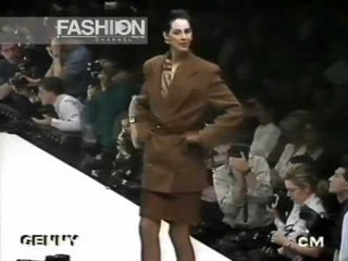 "Genny" Autumn Winter 1989 1990 Milan pret a porter women by Canale Moda