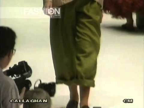 Callaghan Spring Summer 1990 Milan pret a porter women by Canale Moda