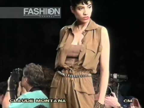 Claude Montana Spring Summer 1990 Paris pret a porter women by Canale Moda