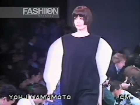 Yohji Yamamoto Autumn Winter 1989 1990 Paris pret a porter women by Canale Moda