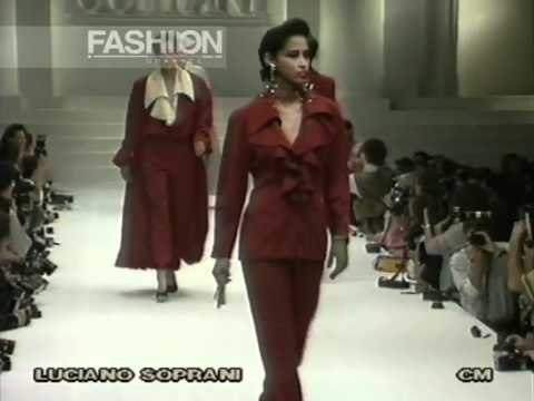 Luciano Soprani Spring Summer 1990 Milan pret a porter women by Canale Moda